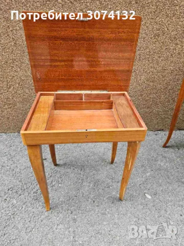 Музикална помощна масичка/шкафче за шивашки принадлежности, снимка 2 - Маси - 47377250