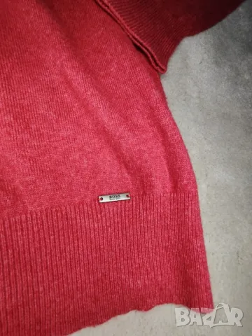 Hugo Boss мъжки пуловер, Вълна/Кашмир М размер, снимка 3 - Пуловери - 48117747