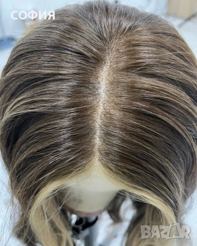 Перуки и Тупета от естествена коса, снимка 13 - Аксесоари за коса - 32798332
