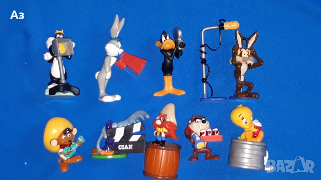 Киндер играчки пълна серия Looney Tunes Весели Мелодии от 2002 година Kinder Ferrero 
