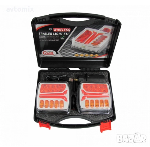 Магнитни Лед Стопове за Ремарке Каравана с 4 функции 12-24V, снимка 2 - Аксесоари и консумативи - 52454155