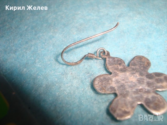 СТАРА СРЕБЪРНА АРТ ОБЕЦА КОВАНО ОКСИДИРАНО СРЕБРО МАЙСТОРСКА РАБОТА 25899, снимка 7 - Антикварни и старинни предмети - 35736323