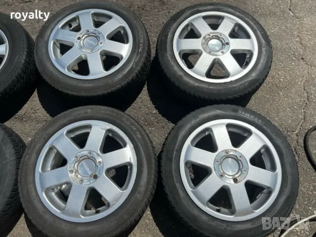 5х112 16 Джанти Golf Passat Caddy Audi A3 A4 Seat Skoda 5x112 ET 35 J 7.5 Централен отвор 57.1 Гуми , снимка 2 - Аксесоари и консумативи - 50370283