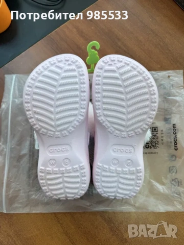 Crocs Classic Platform Fuzz Lined, снимка 4 - Чехли - 53858832
