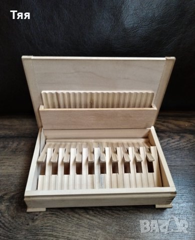 Дървени кутии цигаретници, снимка 3 - Други ценни предмети - 39641062
