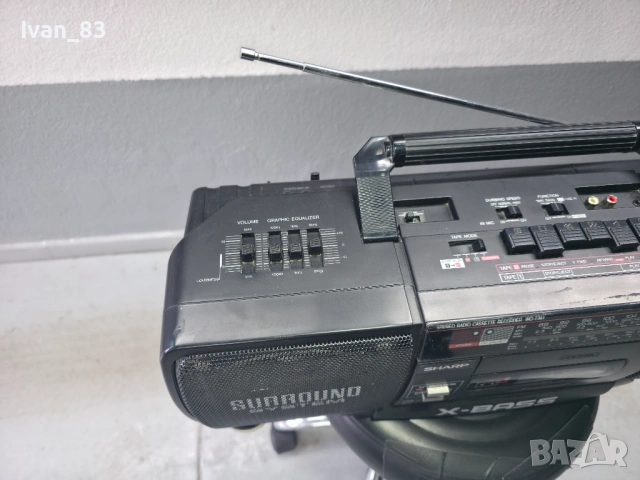 Радиокасетофон Sharp WQ-T351 , снимка 5 - Радиокасетофони, транзистори - 53145057