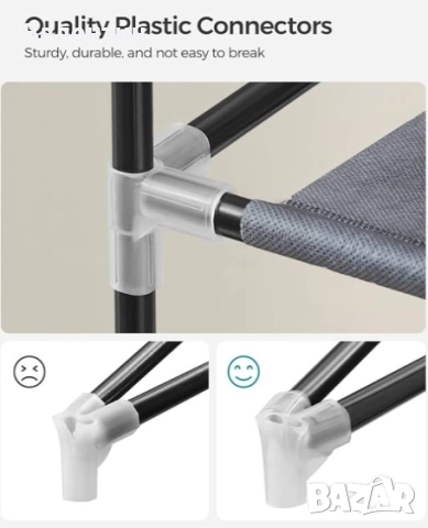 10 етажен органайзер за обувки с покривало, снимка 6 - Други стоки за дома - 52489349