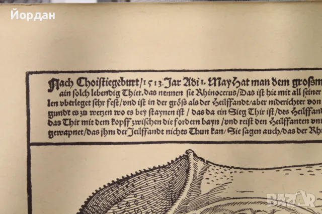 Литография ''Албрехт Дюрер'', снимка 8 - Колекции - 48572598