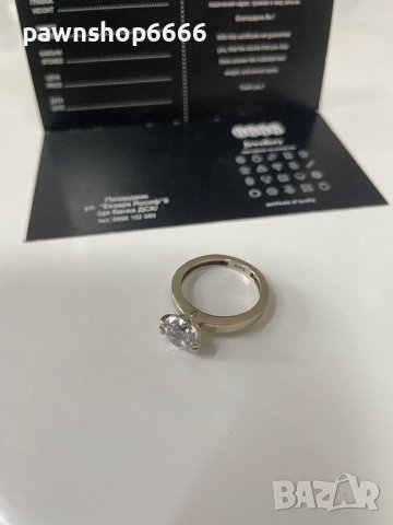 Златен пръстен 14 карата , снимка 13 - Пръстени - 41854682