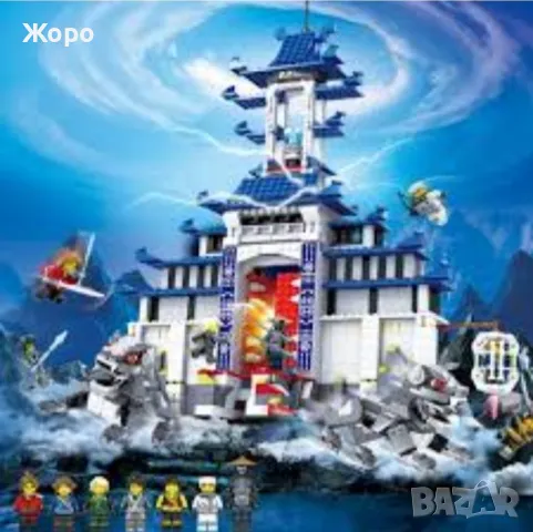 КОНСТРУКТОР ХРАМЪТ НА СЪВЪРШЕНОТО ОРЪЖИЕ ОТ СЕРИЯТА НИНДЖА-РЕПЛИКА 668127 , снимка 5 - Конструктори - 47677817