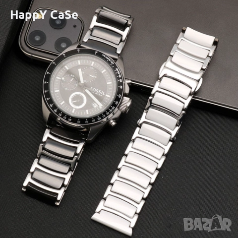 CERAMIC 2 Керамична каишка за Huawei Watch/Samsung/Apple/Garmin/Xiaomi/Amazfit, снимка 8 - Каишки за часовници - 51447494