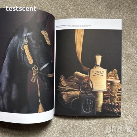 Есклузивна Limited Edition книга Creed промоционална Creed Magazine 1760 Issue 6 списание парфюмерия