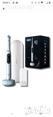 Електрическа четка за зъби Oral-B iO Series 10 Stardust White, 7