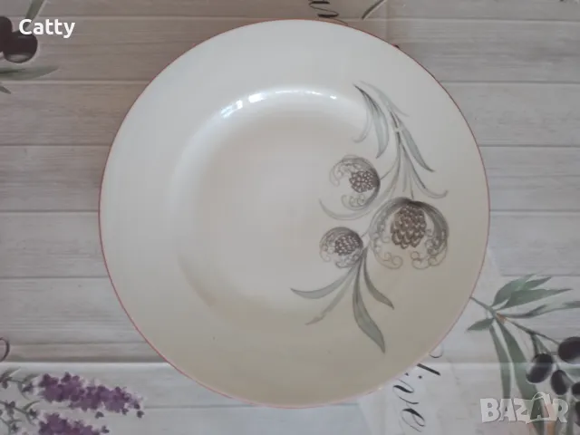 Порцеланови големи чинии, снимка 6 - Чинии - 40039547