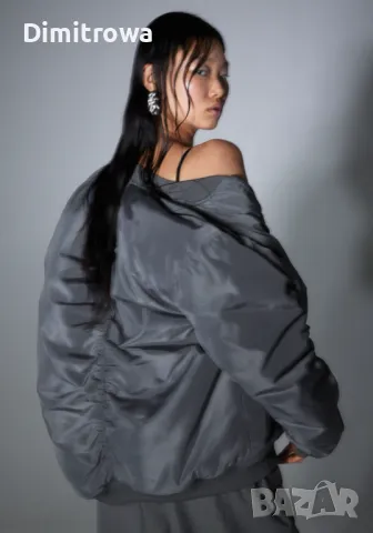р-р XS; S;М H&M Овърсайз бомбър яке, снимка 11 - Якета - 48230661
