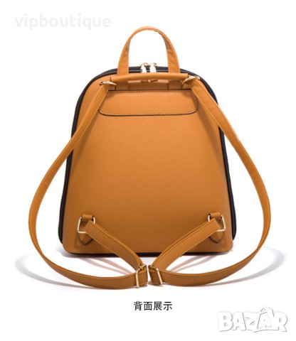 Кафява Дамска Раница - Комплект, снимка 4 - Раници - 41718060