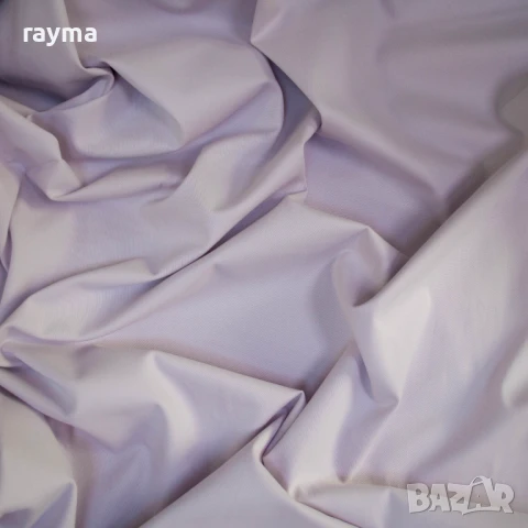 Италиански дизайнерски еластичен памучен плат светло лилав