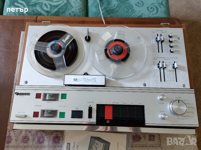 Ролков магнетофон Neckermann, снимка 12 - Декове - 41973944