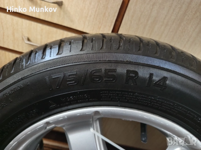 Гуми с джанти 175/65R14, снимка 6 - Гуми и джанти - 53298210