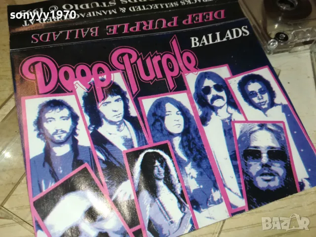 DEEP PURPLE X2 TAPE 1901251901, снимка 10 - Аудио касети - 48743472