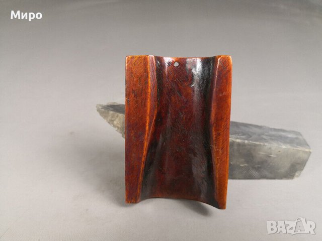 Гуанин Бодхисатва ??? БУДА ??? АЗИАТСКА БОГИНЯ МЕДАЛЬОН КОСТ КОКАЛ ТАЛИСМАН , снимка 4 - Антикварни и старинни предмети - 41406869