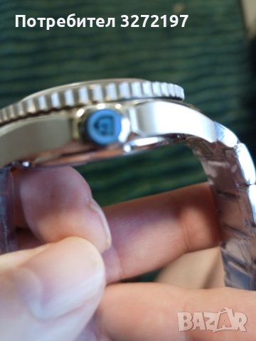 PAGANI DESIGN DIVER'S автоматичен часовник с Японски маханизъм SEIKO NH35,стъкло сапфир,водоустойчив, снимка 9 - Мъжки - 41683099