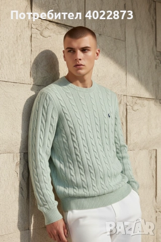 Мъжки Пуловери 100% памук , снимка 7 - Пуловери - 52466400