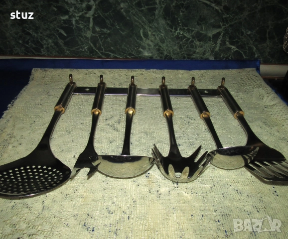 Немски набор за кухня с поставка, снимка 4 - Прибори за хранене, готвене и сервиране - 52435040