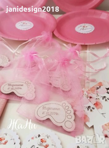 украса За бебешка погача на тема Ангелче , снимка 2 - Други - 44173791