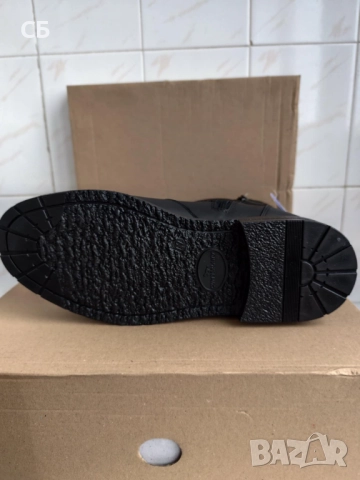 Нови мъжки кожени боти - номер 42, снимка 4 - Мъжки боти - 52882539