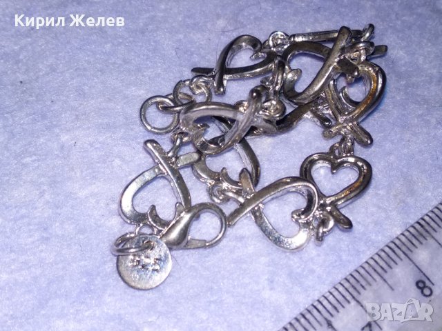 ШАРМАНТНА ДИЗАЙНЕРСКА ПОСРЕБРЕНА АРТ ГРИВНА от БЛАГОРОДНА СТОМАНА с ПЕЧАТ 925 За ПОСРЕБРЯВАНЕ 38734, снимка 11 - Гривни - 41741242