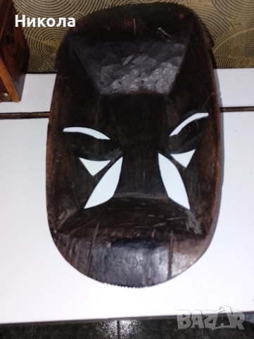 Абаносова голяма маска, снимка 4 - Декорация за дома - 51649427