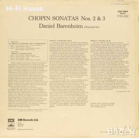 Chopin Sonatas 2, снимка 2 - Грамофонни плочи - 36332162