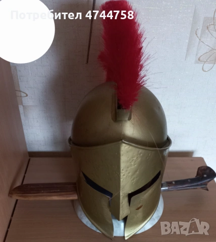 💠Гръцки Боен шлем💠, снимка 3 - Антикварни и старинни предмети - 53622110