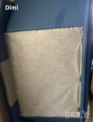 Кожен диван*БЕЗПЛАТЕН ТРАНСПОРТ*Син диван от естествена кожа, снимка 10 - Дивани и мека мебел - 52035676