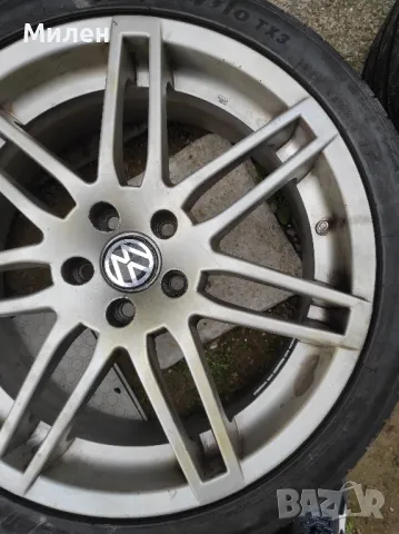 Алуминиеви джанти 19 цола с гуми за Фолксваген, Ауди, Сеат, Шкода, снимка 7 - Гуми и джанти - 48684148