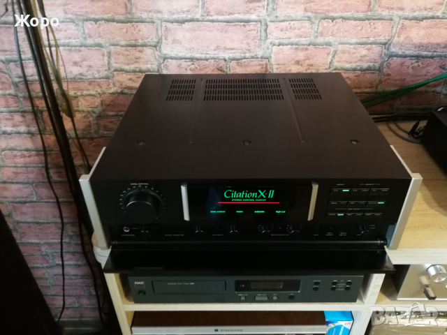 ⏯️С клип. Harman Kardon Citation X II class A preamp dual RIAA MM MC., снимка 9 - Ресийвъри, усилватели, смесителни пултове - 44573765