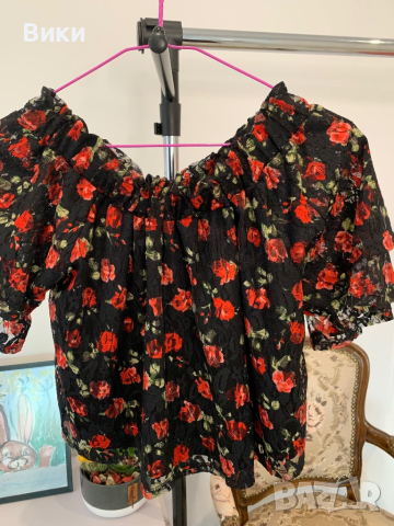 Дамска блуза в размер S/М, снимка 8 - Корсети, бюстиета, топове - 44922565