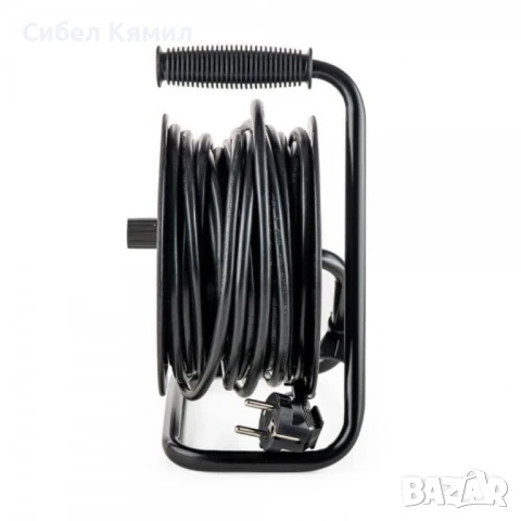 Muhler удължител с макара, 4 гнезда, дължина 15м, снимка 2 - Кабели - 51281298