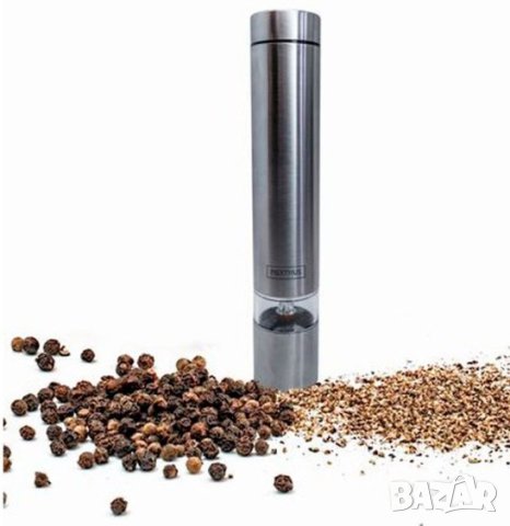 Електрическа мелничка за сол/пипер NERTHUS, снимка 2 - Аксесоари за кухня - 42636237