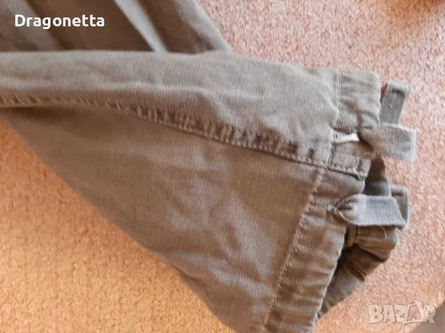 Тъмнозелени дънки с ниска талия и 6 джоба, снимка 5 - Дънки - 50435899