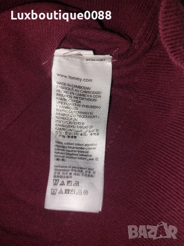 Използвана в отлично състояние блуза Tommy Hilfiger L, снимка 5 - Блузи - 51875984