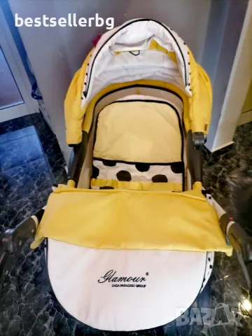 Комбинирана DADA PARADISO детска количка, снимка 7 - Детски колички - 47802032