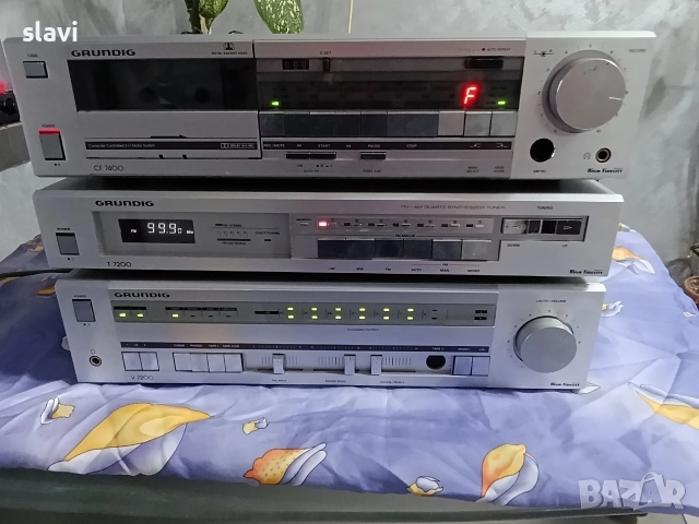 Сет GRUNDING V-7200 T -7200 , снимка 13 - Ресийвъри, усилватели, смесителни пултове - 52858905