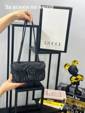 Gucci Дамска Чанта Гучи - Налични Различни Цветове Код A632, снимка 8 - Чанти - 50588458