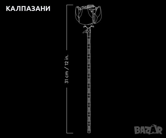 LEGO® Icons 10328 - Букет рози, снимка 9 - Конструктори - 44224240