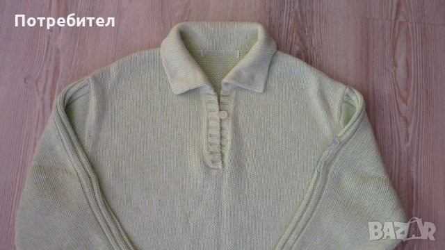 Пуловер с дълъг ръкав и яка ХЛ-2ХЛ, снимка 2 - Блузи с дълъг ръкав и пуловери - 35991937