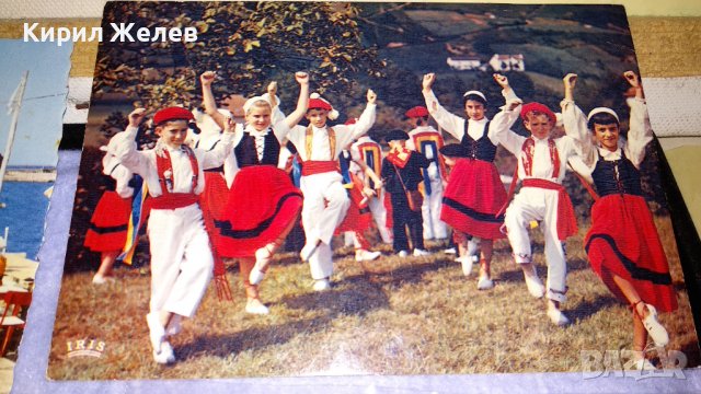 ЛОТ ЧЕТИРИ СТАРИ ПОЩЕНСКИ КАРТИЧКИ ФОЛКЛОР МАКЕДОНИЯ ИСПАНИЯ - БАСКИ МНОГО КРАСИВИ РЕДКИ 32264, снимка 5 - Филателия - 38662427