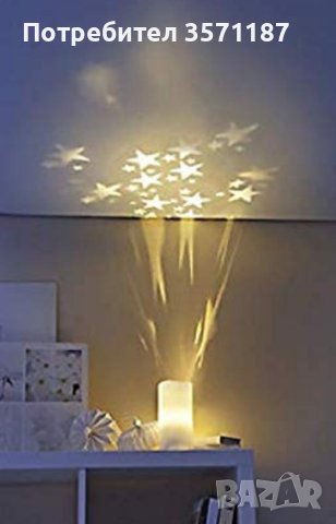 Прожектираща восъчна свещ с дистанционно, снимка 4 - Други - 41840213