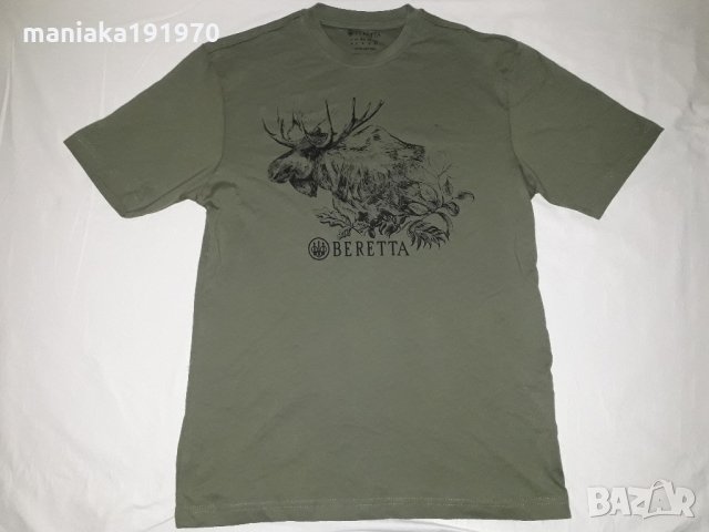 Beretta Engravers Moose (S) ловна тениска, снимка 2 - Тениски - 35850615
